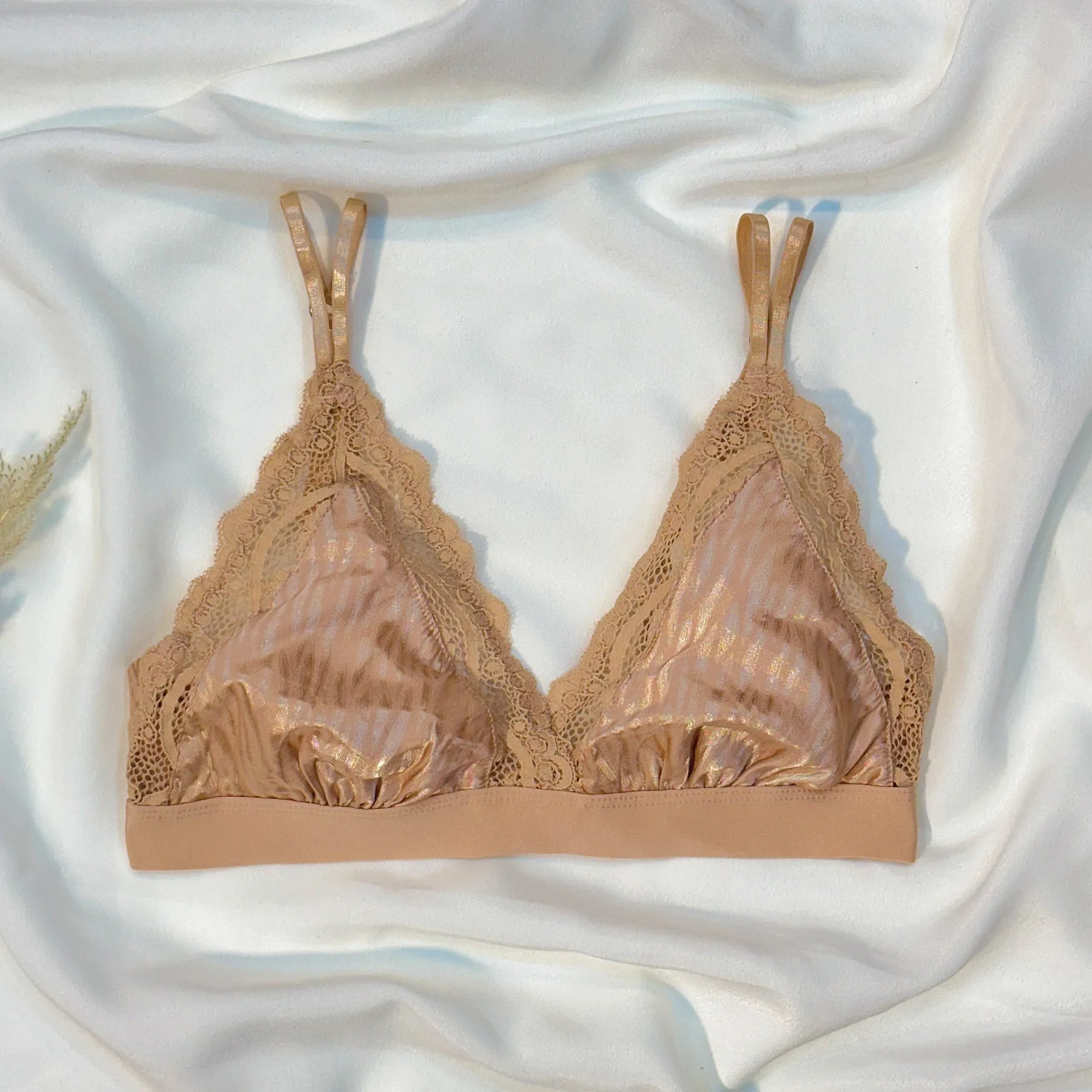 Luxe Lace Bralette and Thong Set