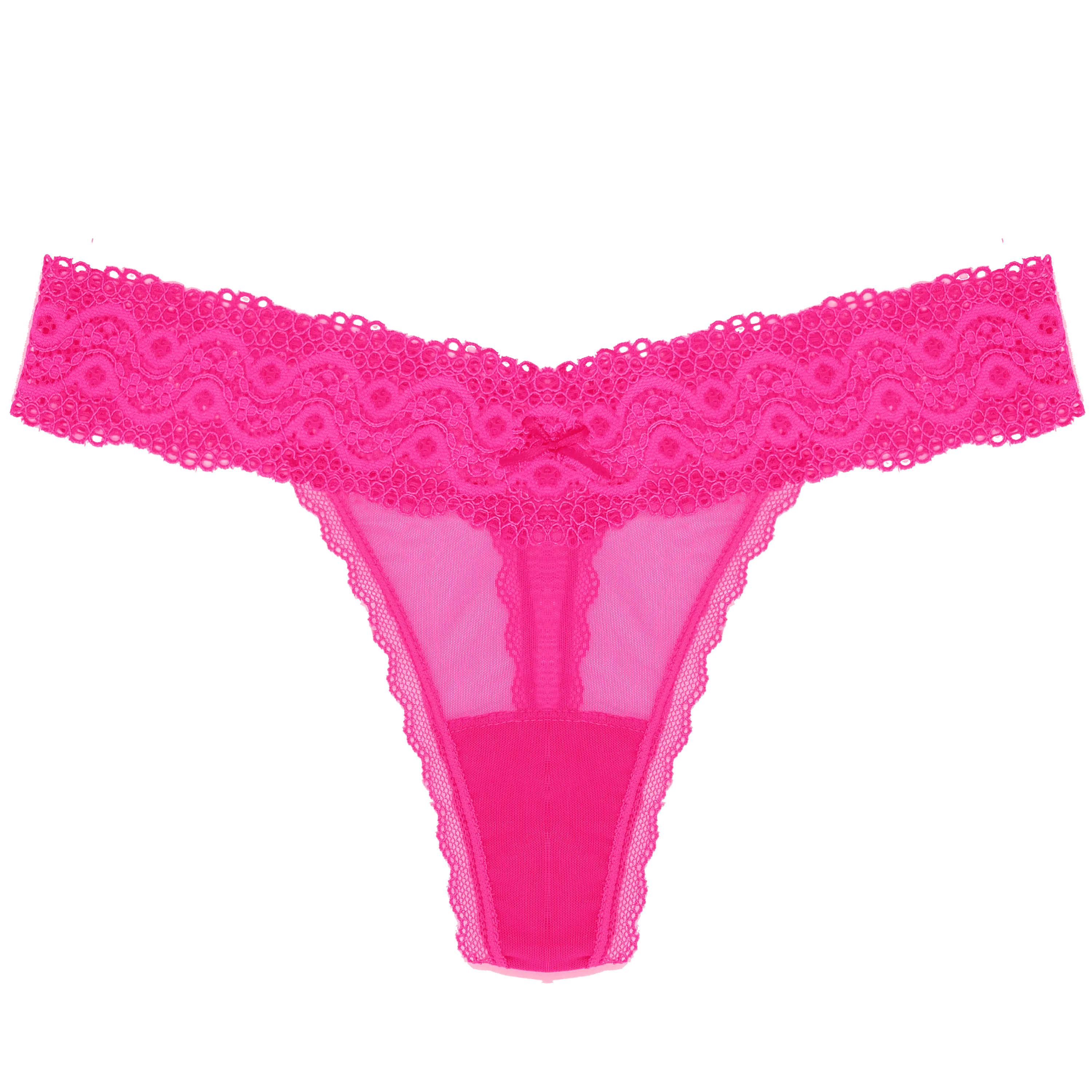 Luxe Lace Thong | Bougainvillea