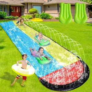 Luxora Inflatable Backyard Slip and Slide for Kids Fun
