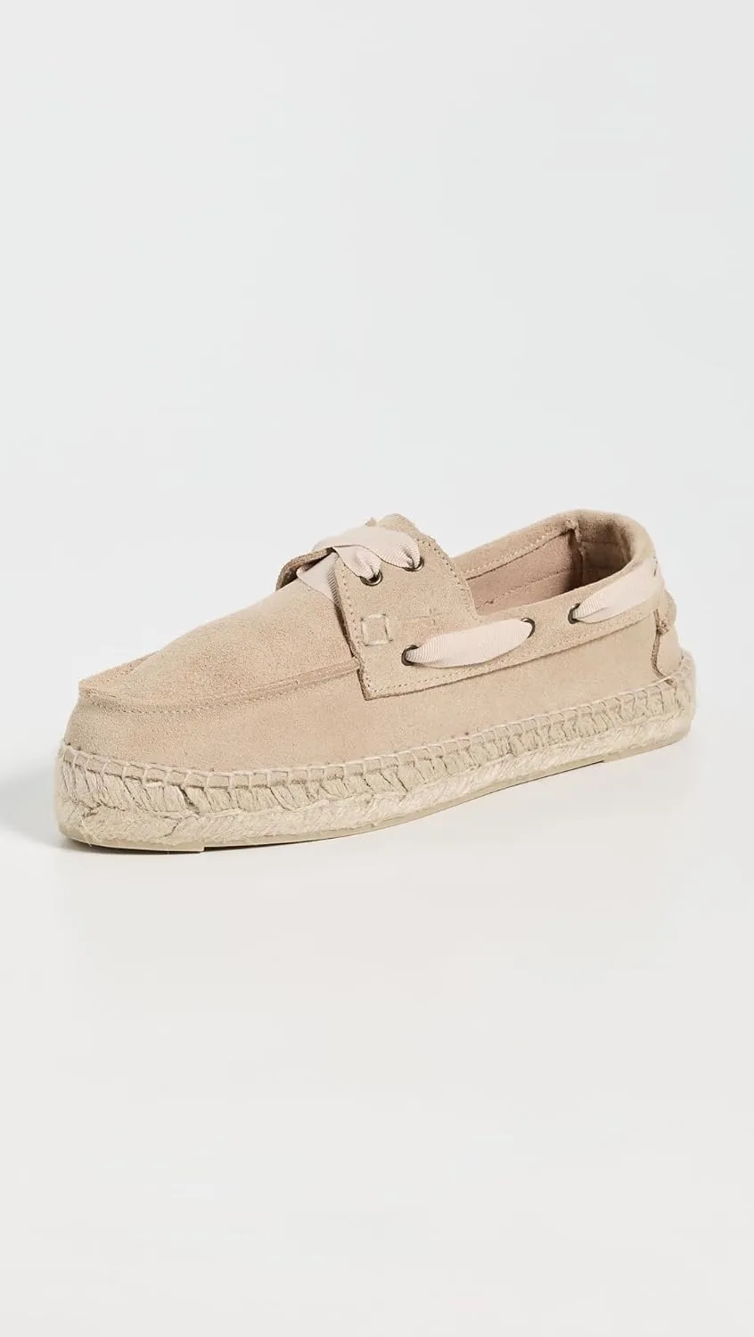 Manebi Women's Boat Shoe Espadrilles