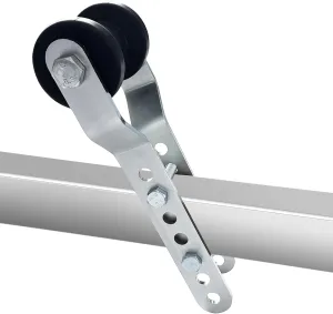 Marine Keel Roller, Adjustable Roller Bracket Assembles, 4” Rubber Keel Roller for Boat Trailer