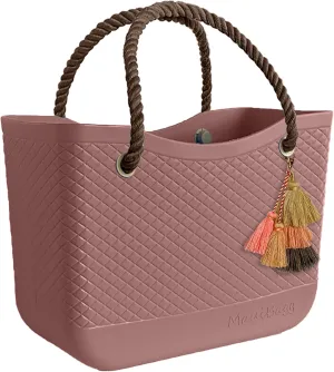 MauiBagg: Oversized Rubber Beach Bag Waterproof Sandproof, Washable Open Tote, For Beach Boat Pool & Sports