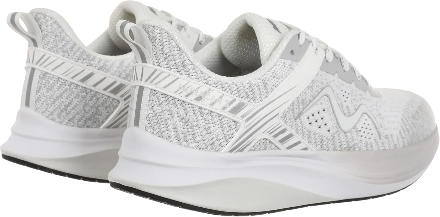 MBT Huracan 3 Lace Up Running Shoes in White for Women
