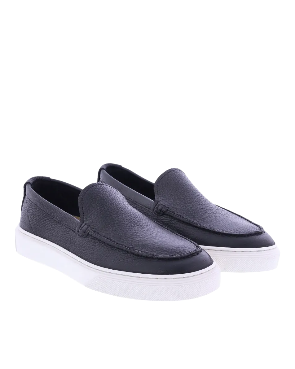 Men Boat Shoe Black