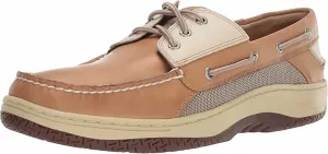 Men's Billfish 3-Eye Boat Shoe In Tan/beige