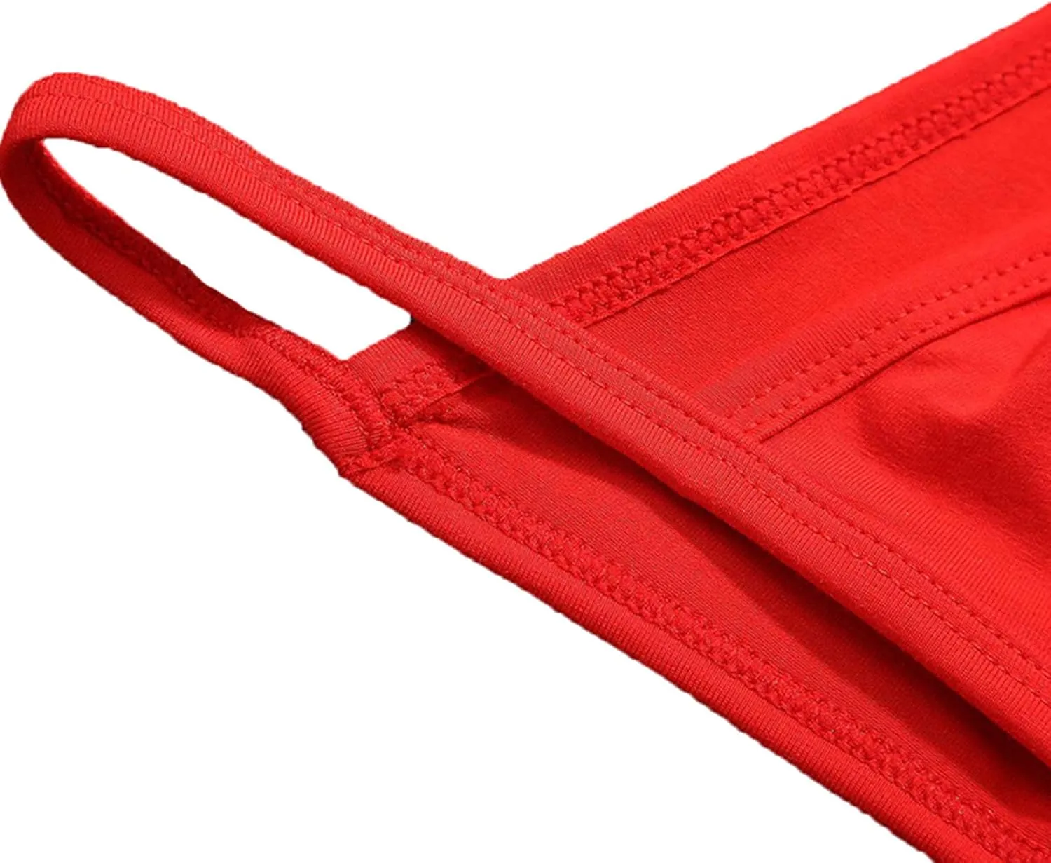 Men's Cotton Bikini Underwear Sexy Low Rise Brazilian Back Cut Bulge Underwear