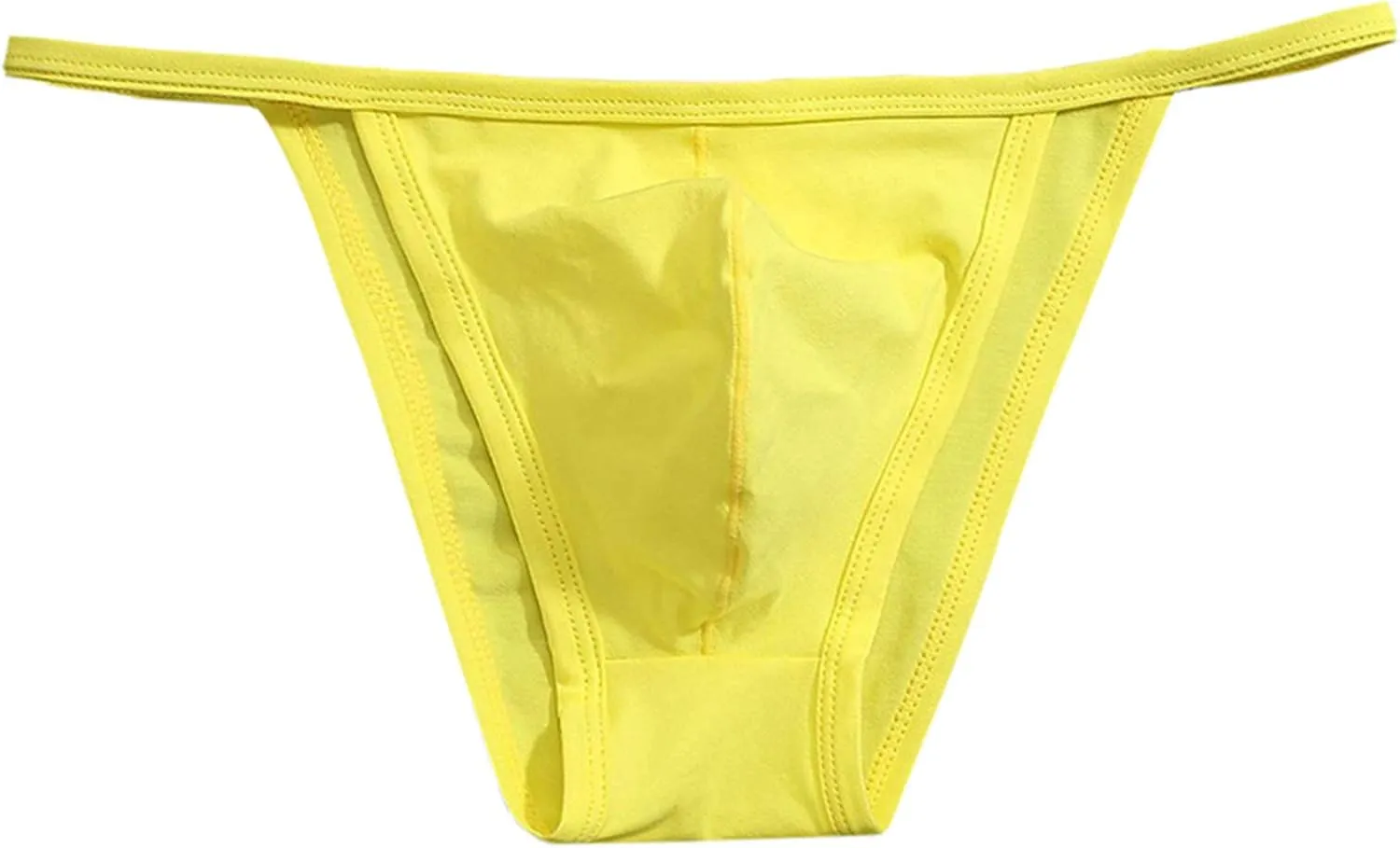 Men's Cotton Bikini Underwear Sexy Low Rise Brazilian Back Cut Bulge Underwear
