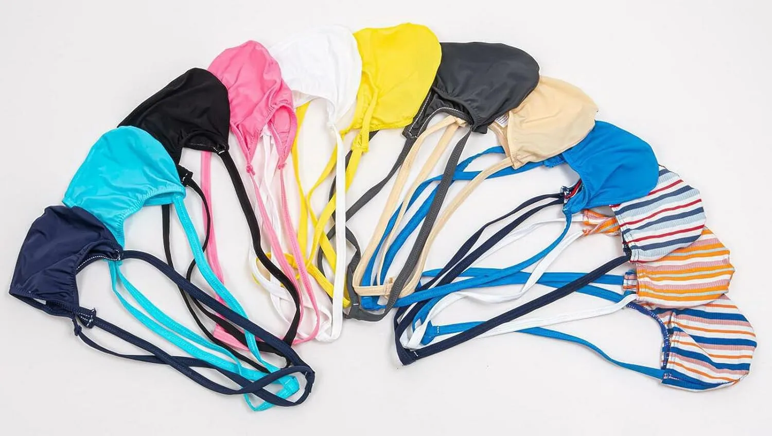Men's Ice Silk Thong G String Lingerie For Men Sretch G-string T-back Micro