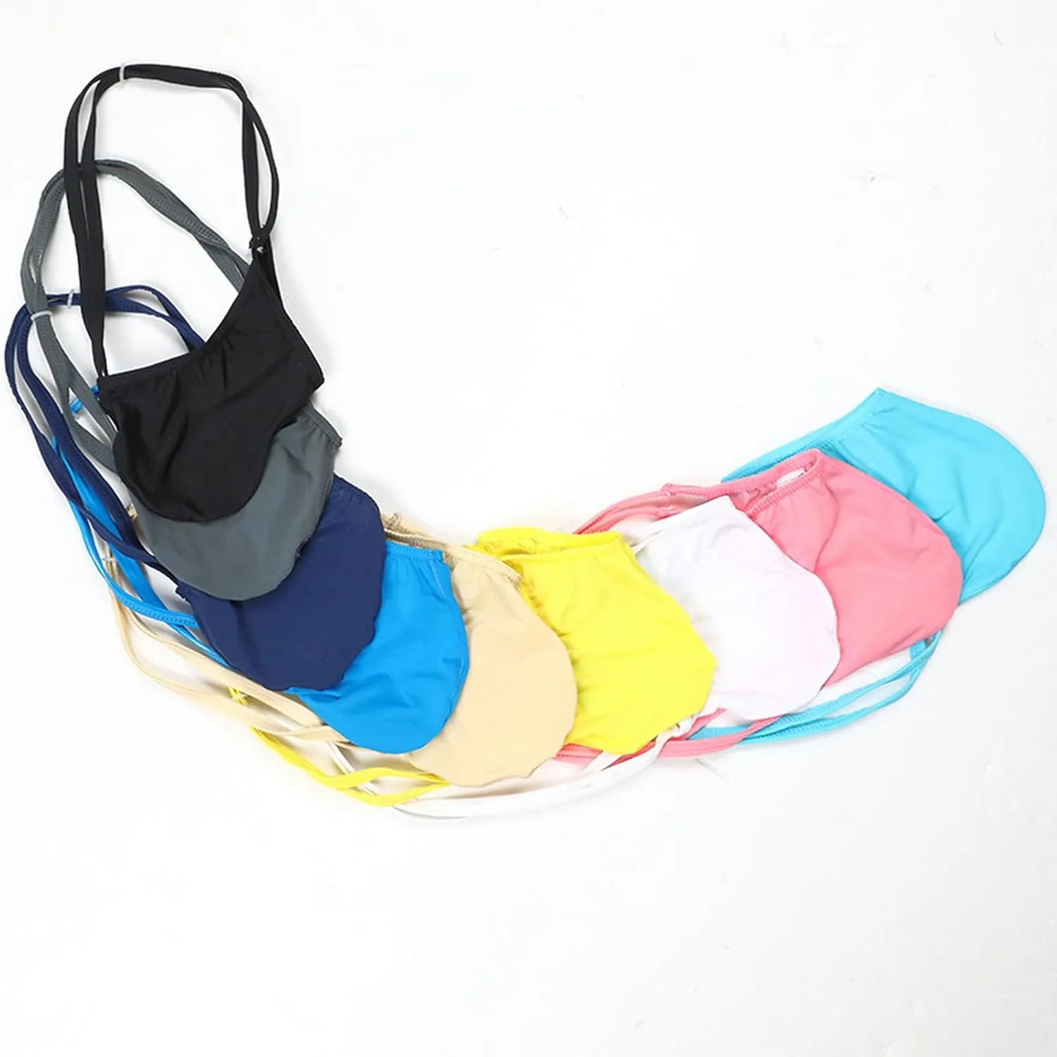 Men's Ice Silk Thong G String Lingerie For Men Sretch G-string T-back Micro