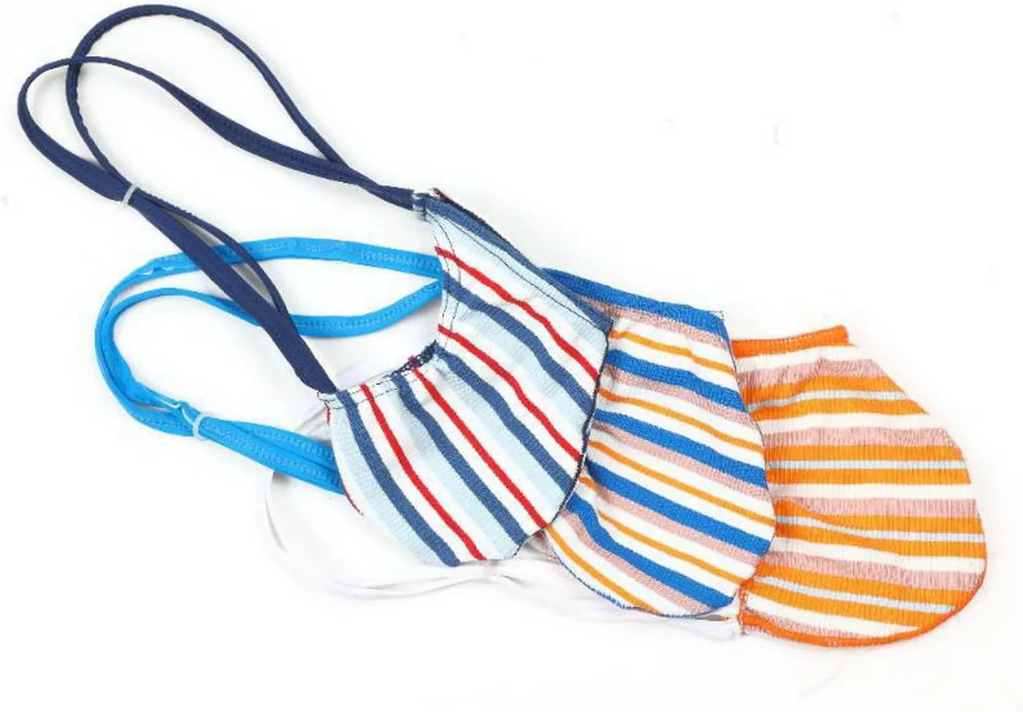 Men's Ice Silk Thong G String Lingerie For Men Sretch G-string T-back Micro