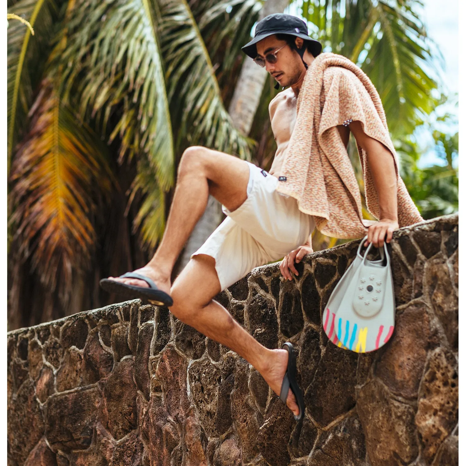 Men's OluKai Ohana Koa Dark Shadow Synthetic