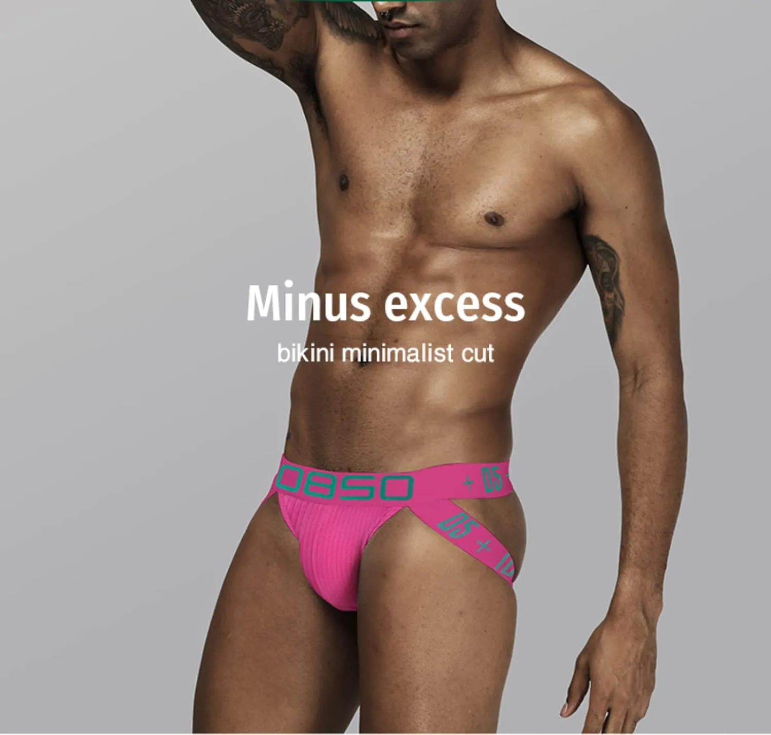 Men's Panties Jockstrap Men Underwear Gay Thong Man Briefs Underpants Slip Cotton Pouch