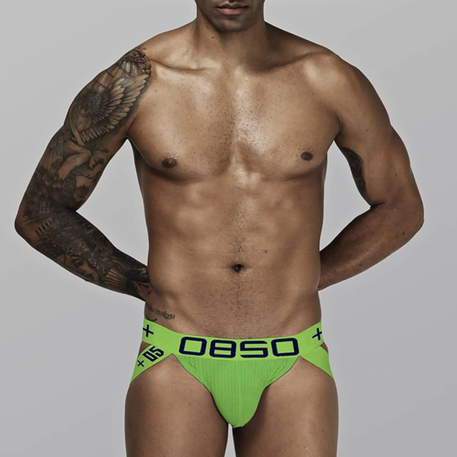 Men's Panties Jockstrap Men Underwear Gay Thong Man Briefs Underpants Slip Cotton Pouch