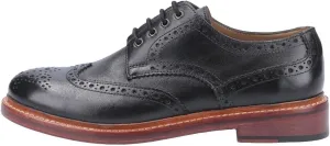 Mens Quenington Leather Goodyear Welt Lace Up Shoe Black Size UK 11 EU 45