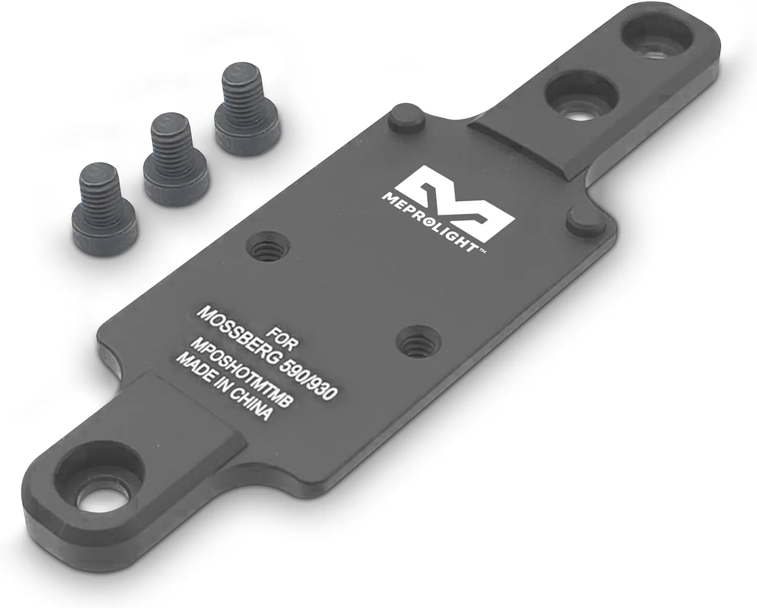 Meprolight RMR Plate - Compatible with RMR Footprint Pistol Optics, Direct Firearm-to-Optic Mounting, for Mossberg 590/930