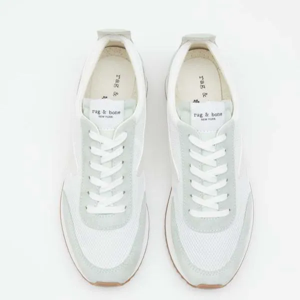 Mesh Retro Runner (Off White   Mint)