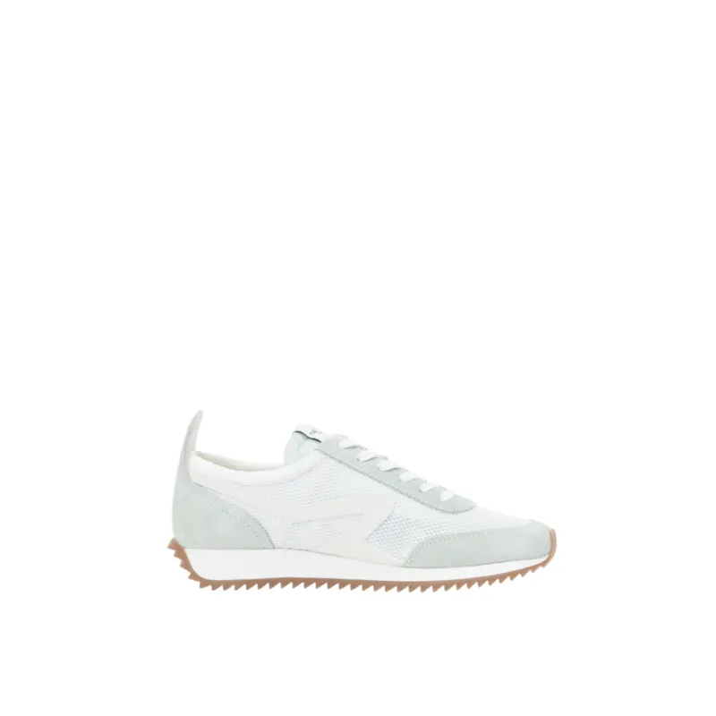 Mesh Retro Runner (Off White   Mint)