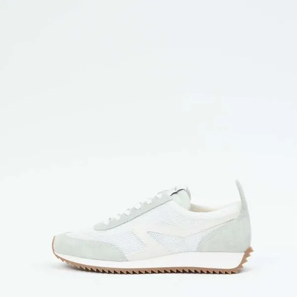 Mesh Retro Runner (Off White   Mint)