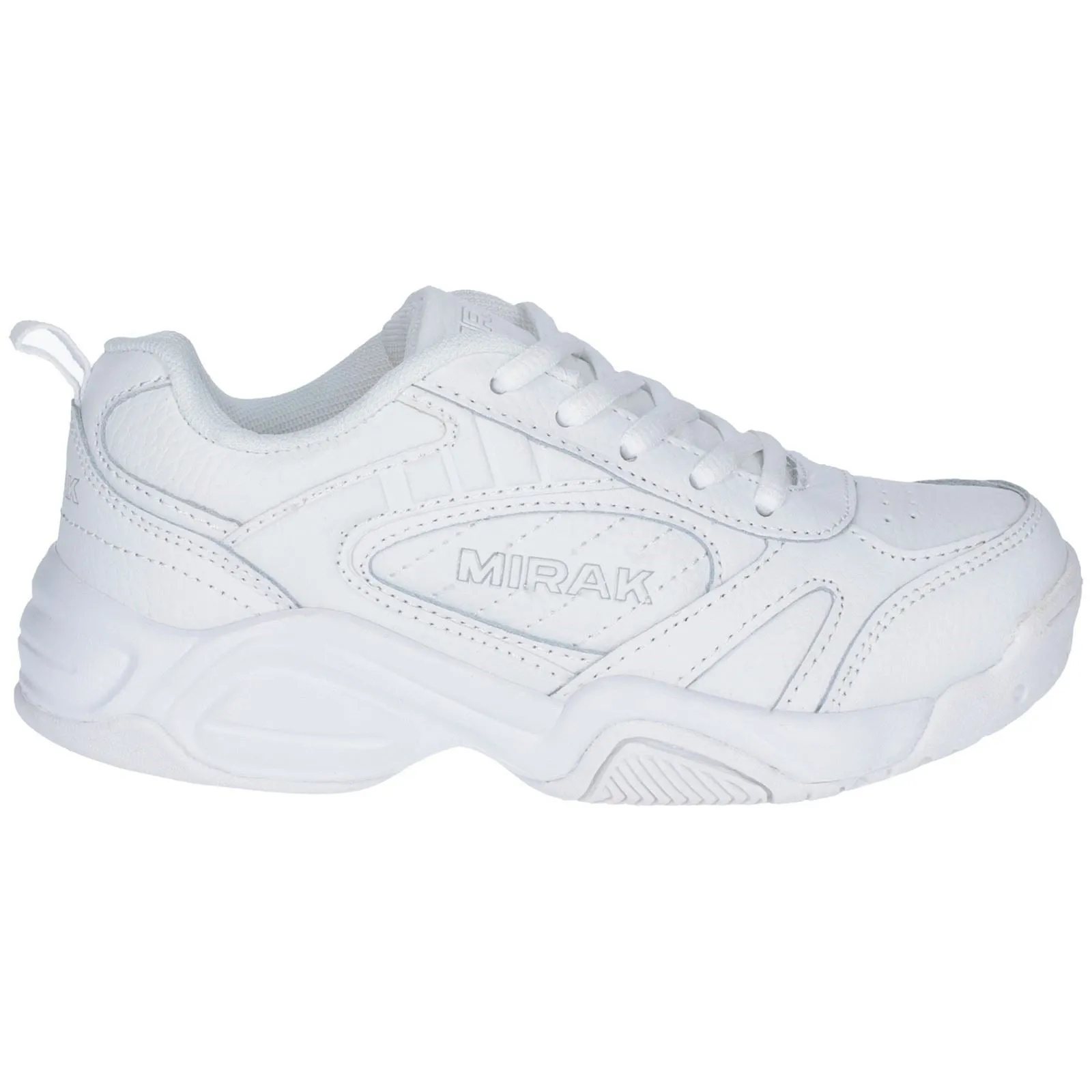 Mirak Boys Trainer - Contender Lace in White, 1-13