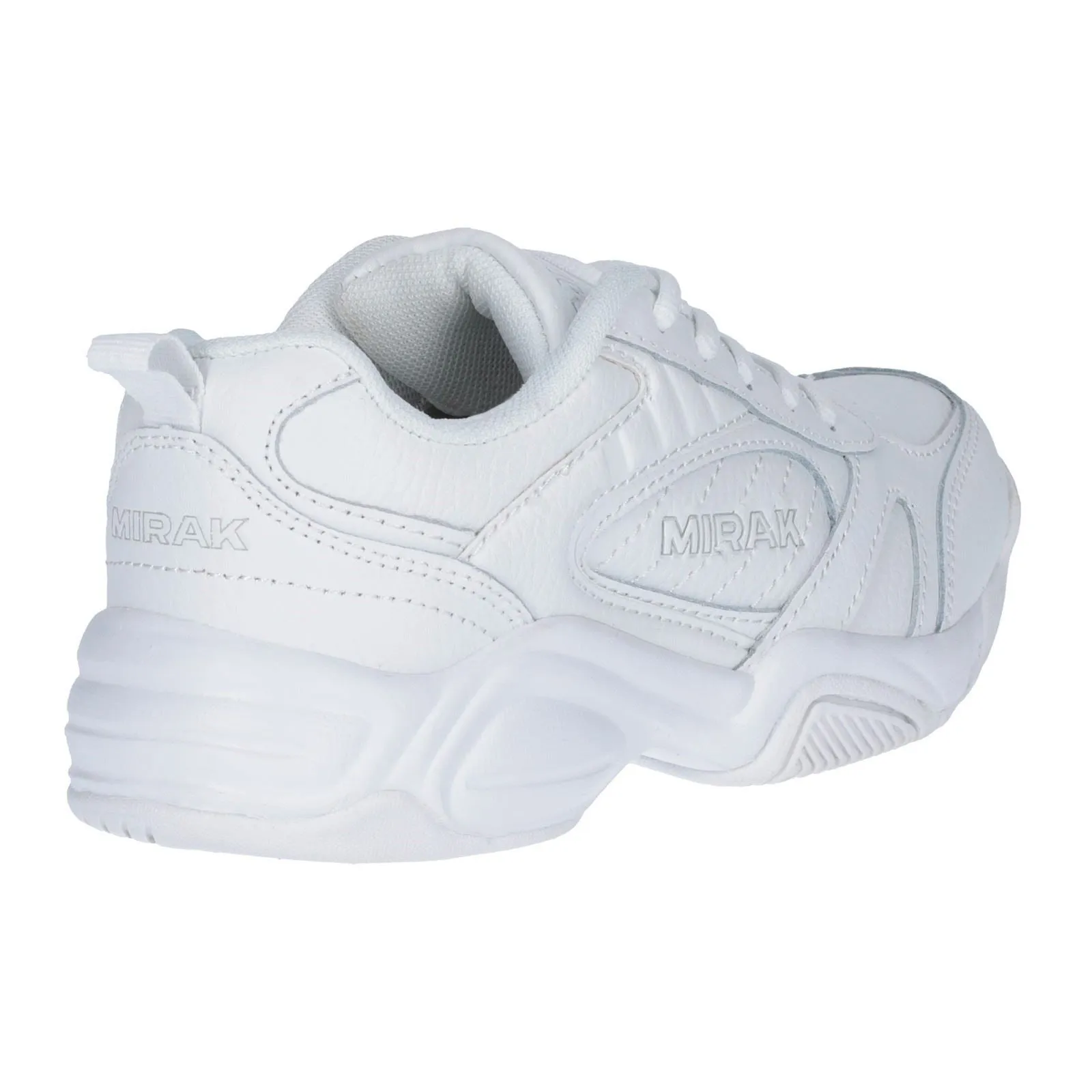 Mirak Boys Trainer - Contender Lace in White, 1-13