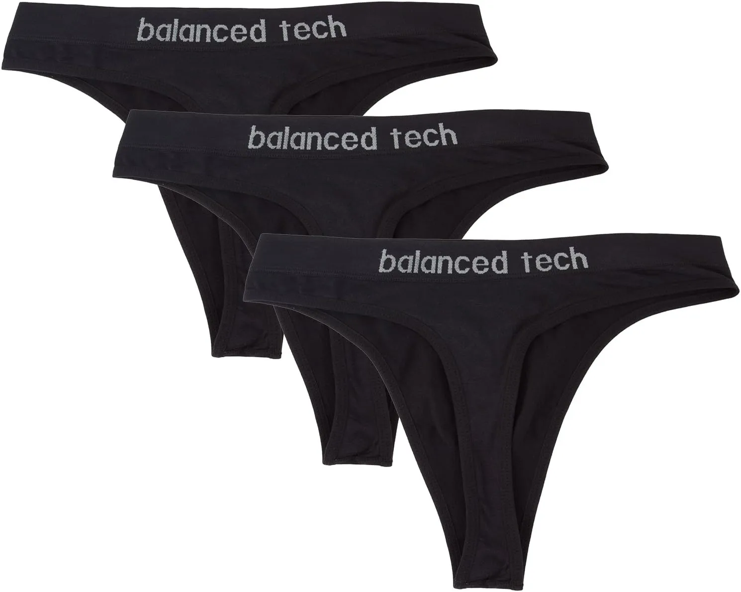 Moisture Wicking Underwear for Women, Seamless Workout Thongs Quick Dry Travel Thong Panties