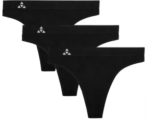 Moisture Wicking Underwear for Women, Seamless Workout Thongs Quick Dry Travel Thong Panties