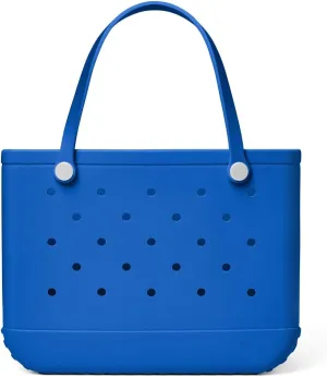 MyBeachBag Extra Large Rubber Tote Bag for Women & Men, Waterproof Lightweight Travel Beach Bag for Boat, Pool & Groceries