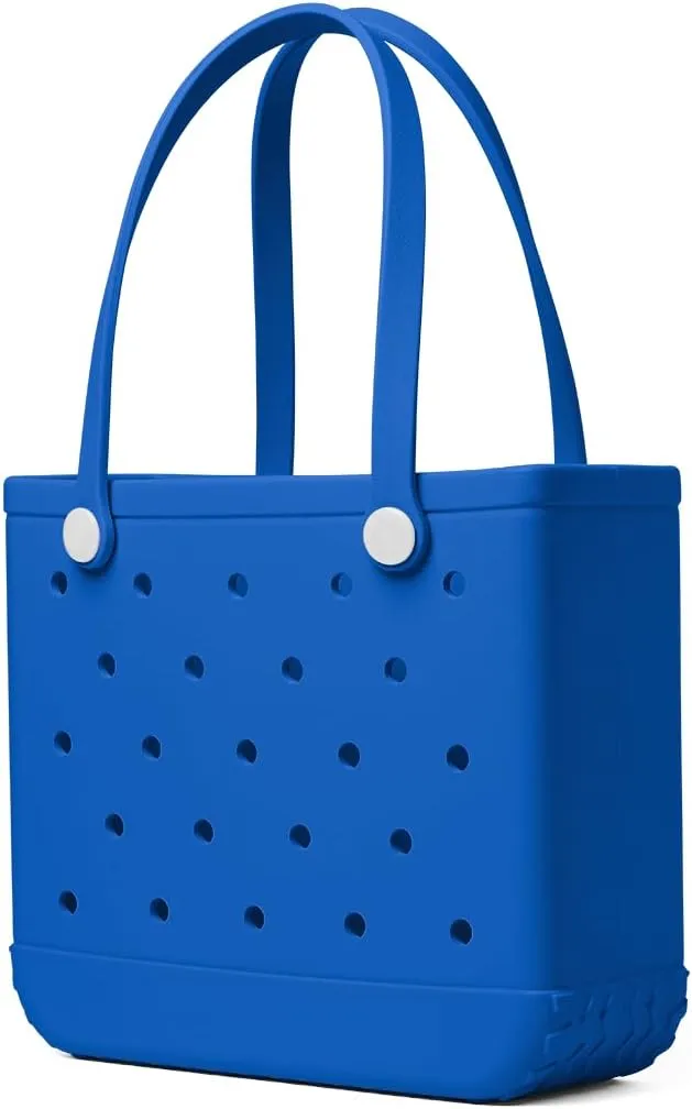 MyBeachBag Extra Large Rubber Tote Bag for Women & Men, Waterproof Lightweight Travel Beach Bag for Boat, Pool & Groceries