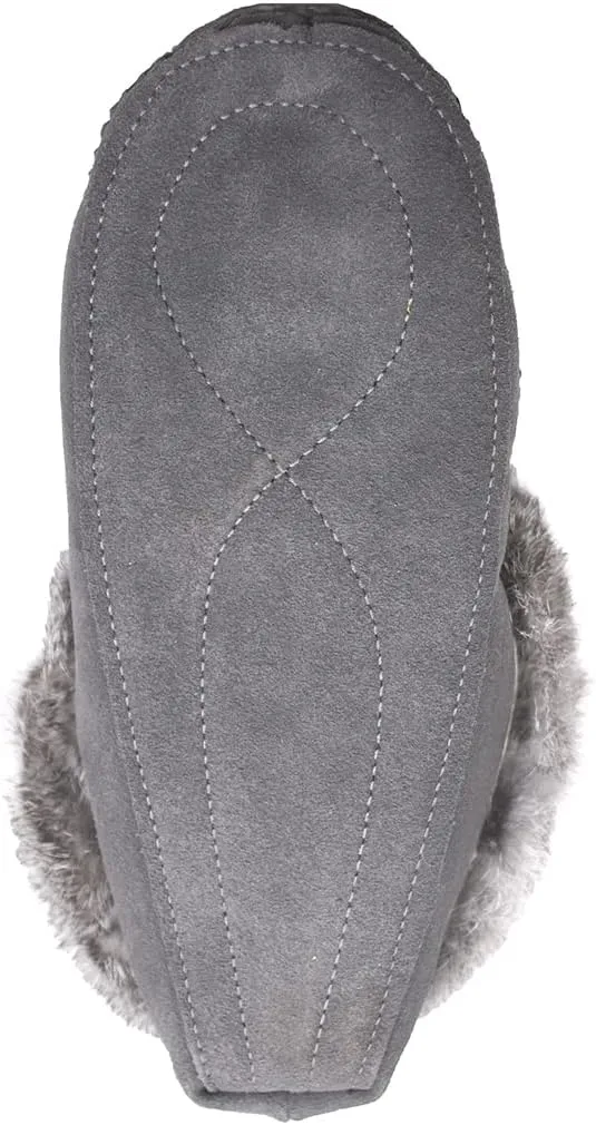 Native dechic Slippers Unisex Canadian-Made Moccasins Leather Slippers for Women Luxury Slippers Real Fur Slippers