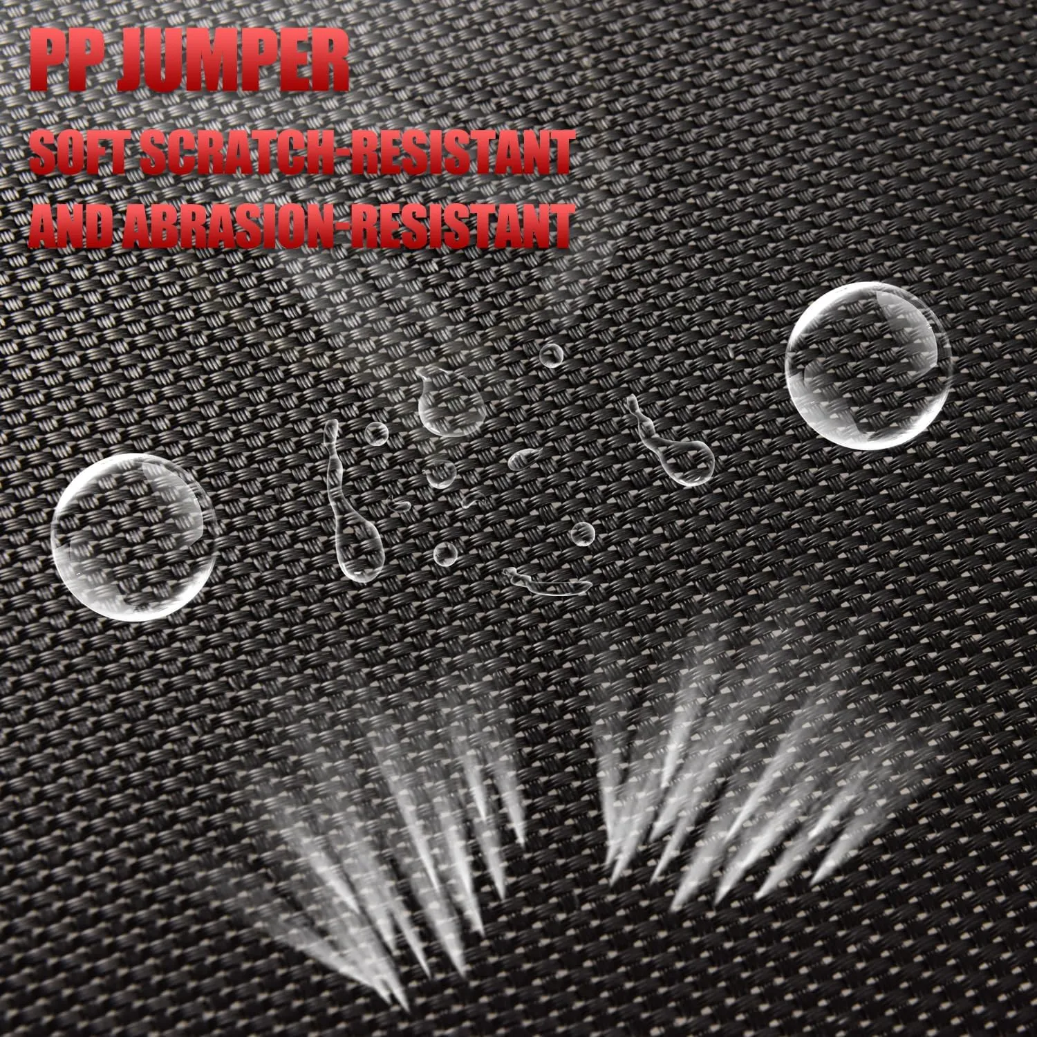 Newan 40"-48" Silent Mini Trampoline Fitness Trampoline Bungee Rebounder Jumping Cardio Trainer Workout for Adults-Max Limit 330lbs