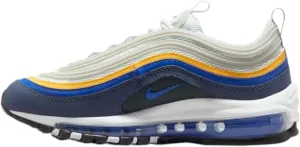 Nike Boy's Air Max 97 (Big Kid) Summit White/Racer Blue/Diffused Blue 6.5 Big Kid M