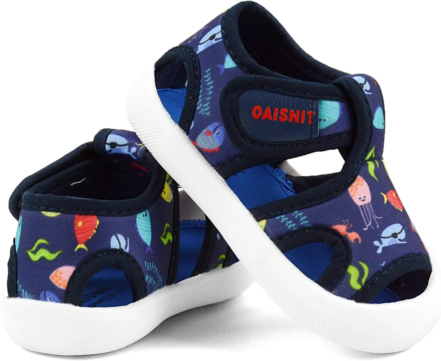 OAISNIT Baby Girls Boys Sandals Summer Sneakers Non-Slip Lightweight Beach Water Shoes Toddler First Walkers
