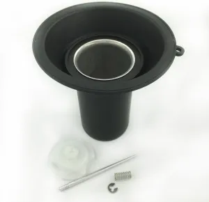 One Pack Motorcycle Rubber Carburetor Membrane Bowl, Carb Slide Vacuum Diaphragm Valve Piston Needle Spring Kit Set For Honda VT1100C3 Shadow Aero 1998-2002 1999 2000 2001
