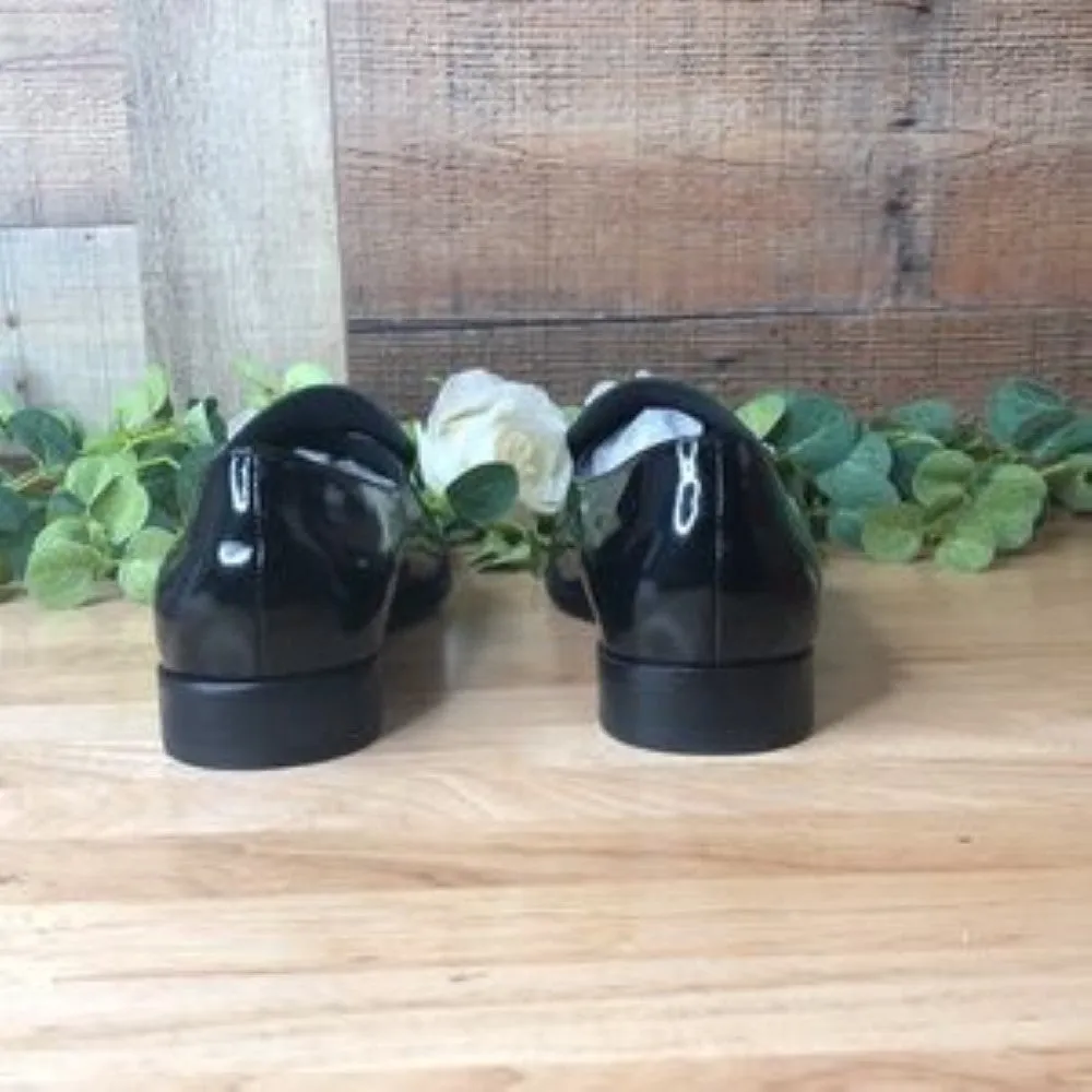 Opening Ceremony Leah Imitation Pearl Loafer, Size 38 EU - Black