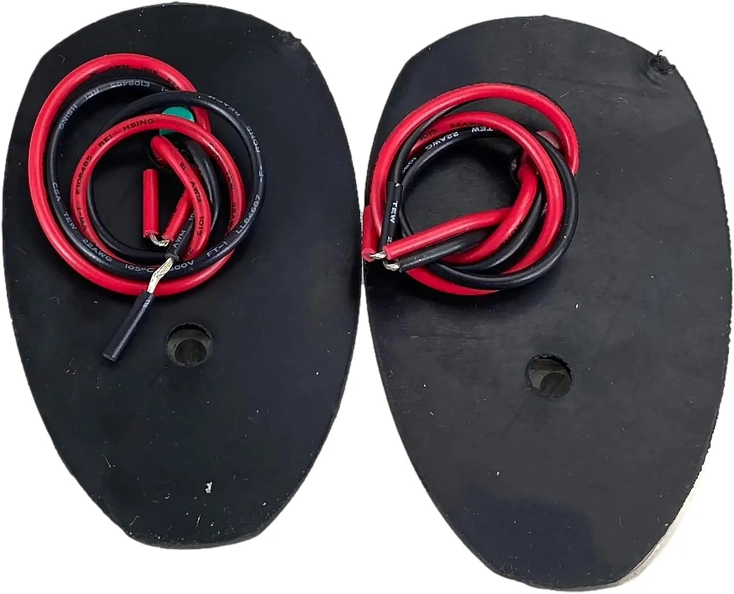 Pactrade Marine Boat Navigation Lights Red and Green LED Side Lights (Vertical Mount) - 2 NM White Housing | Green Starboard Red Port Navigation Lights for Boats LED