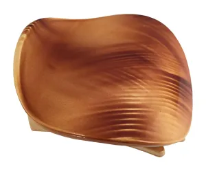 Parcelona France Onde Beige Waves 2 3/4" Celluloid Side Slide in Secure Grip Hair Up do Hinge Duck Hair Claw for Women and Girls