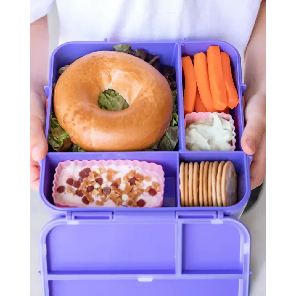 Personalised Purple Lunch Box - Llama