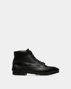 Plume Bootie In Black Leather