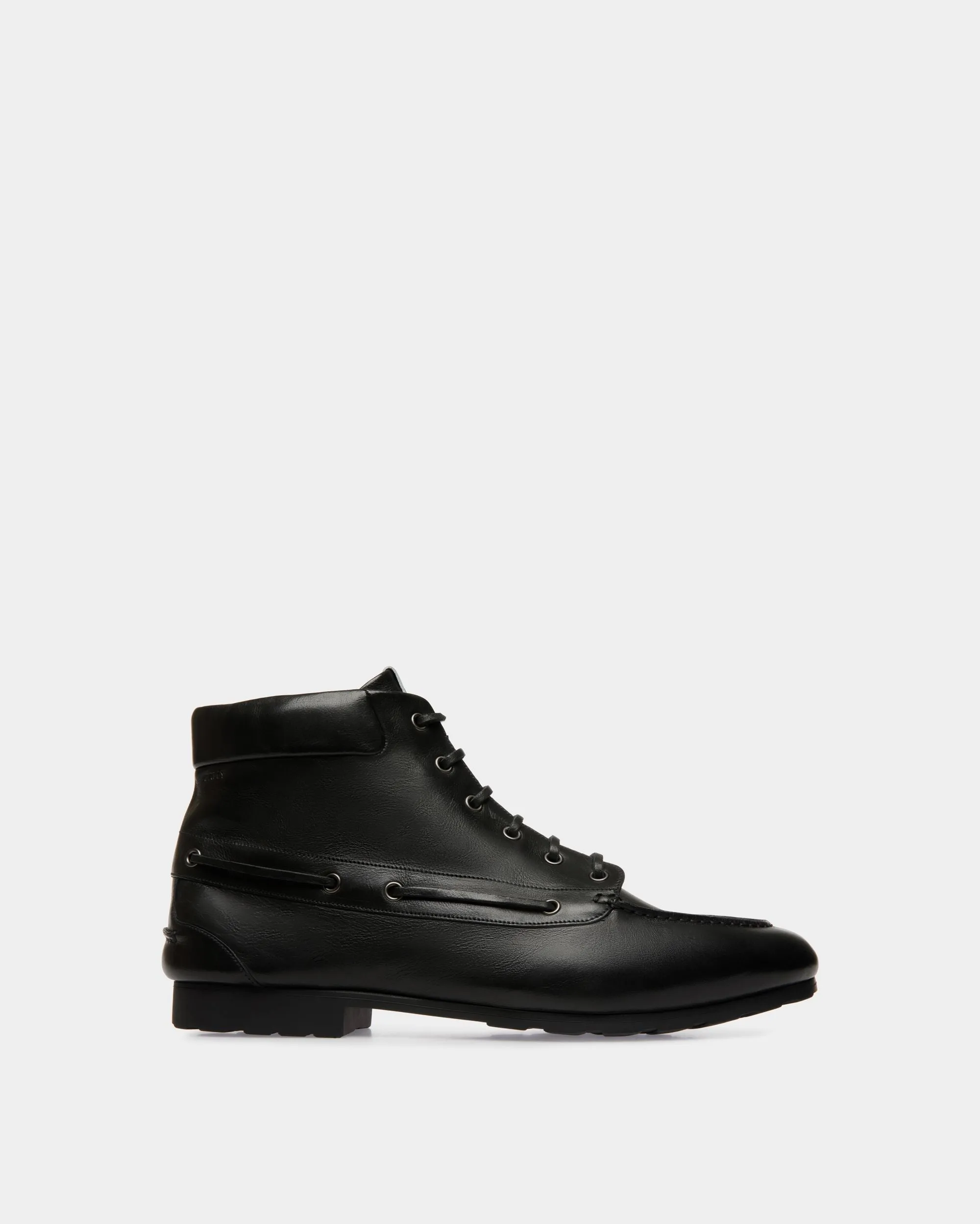 Plume Bootie In Black Leather