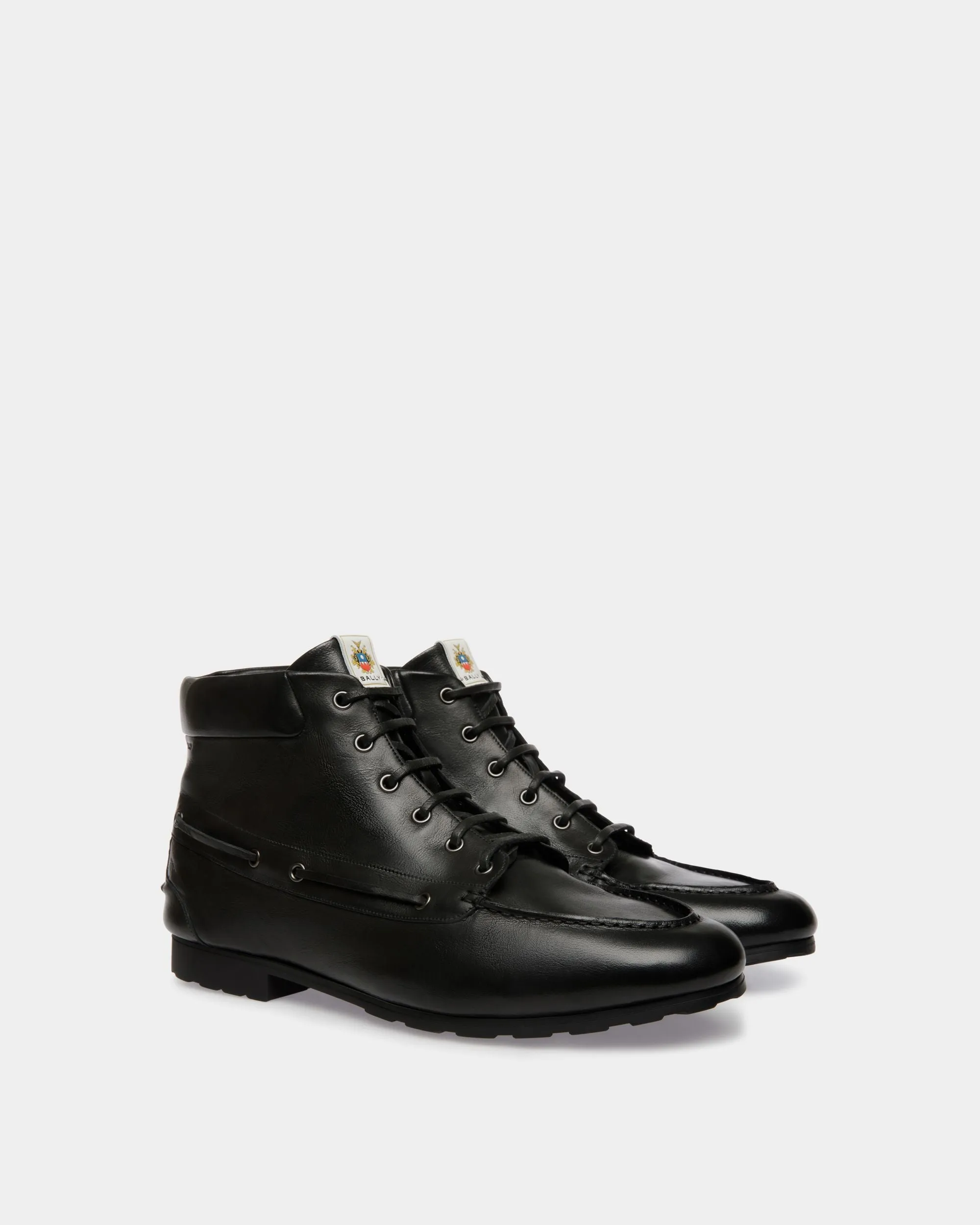 Plume Bootie In Black Leather