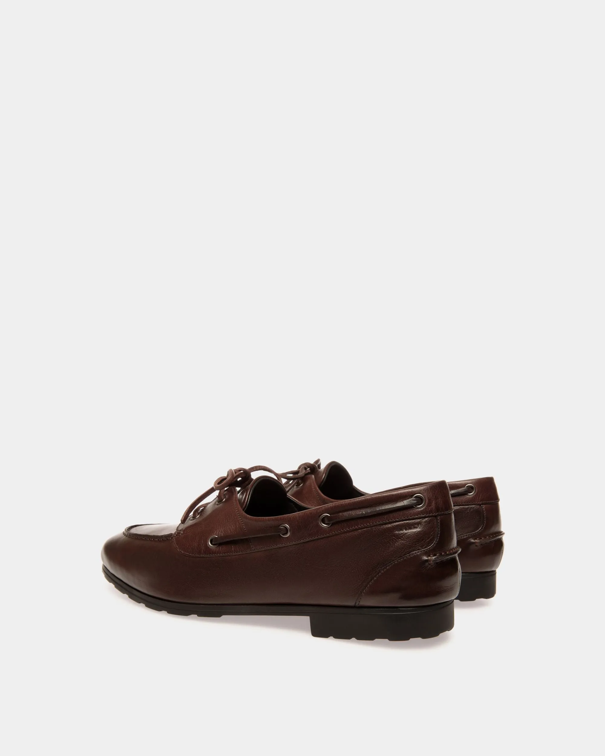 Plume Loafer In Ebano Leather