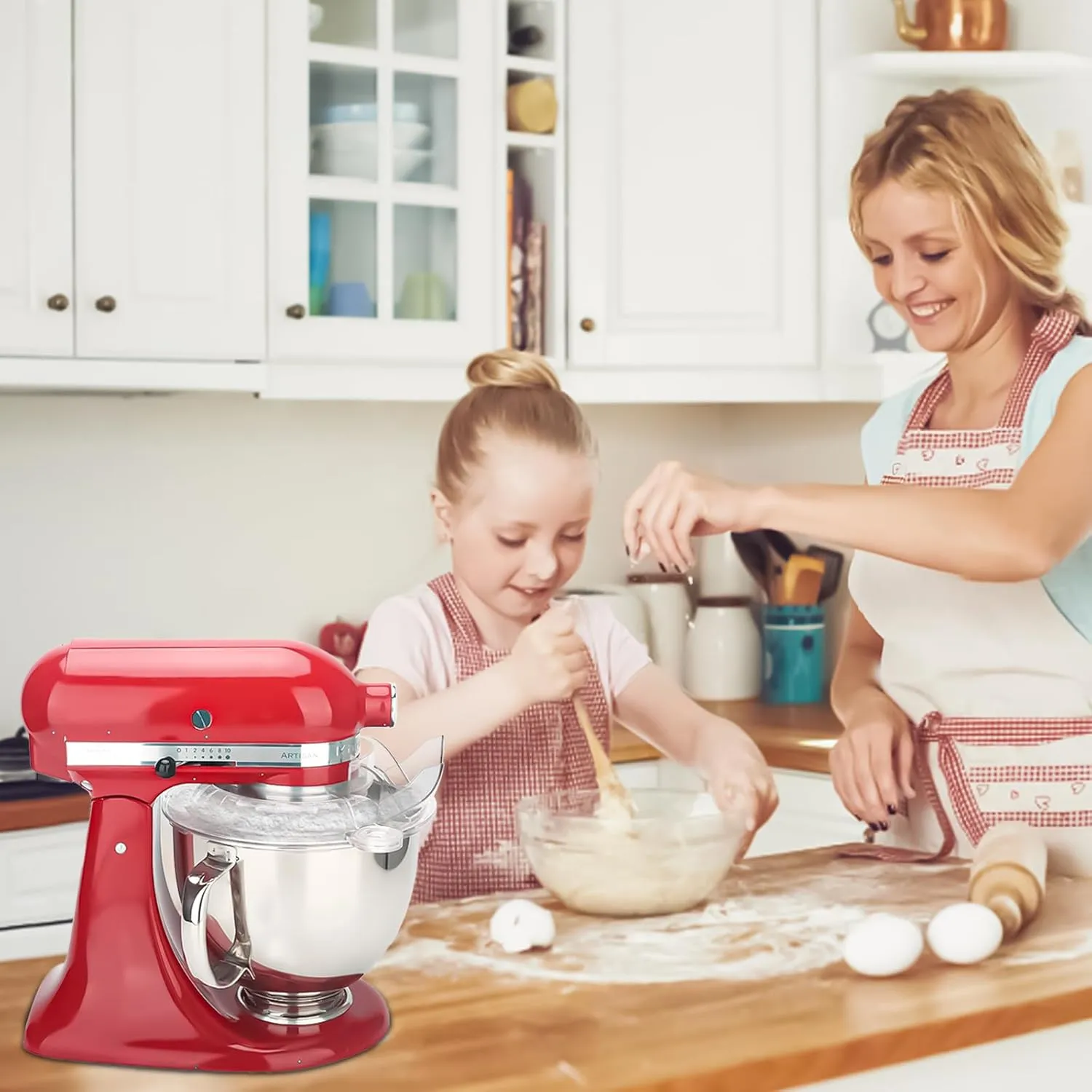 Pouring Shield for KitchenAid Tilt Head 4.5-5QT Stainless Steel (Only),Safety Pouring Shield,Splatter Guard for kitchenaid mixer bowl,Kitchen Aid Stand Mixers,kitchen aid Accessories and Attachments