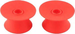 Precise Rubber NAB Hub Optical Shaft Adapters for Studer Akai, Red 10 Inch Opener for Reel to Reel Tape Recorder