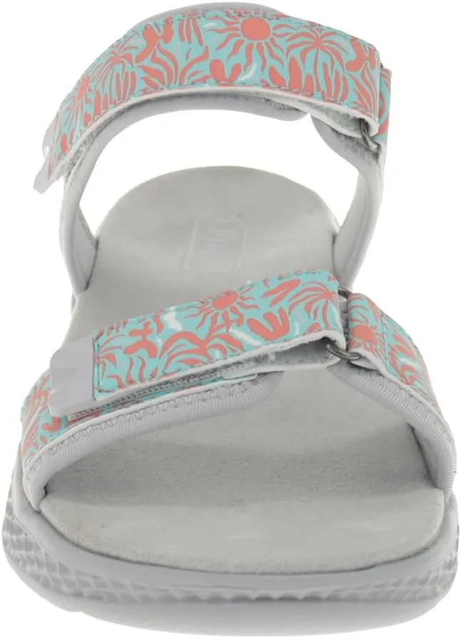 Propet Womens Travelactiv Aspire Footbed Casual Sandals Casual Low Heel 1-2" - Black