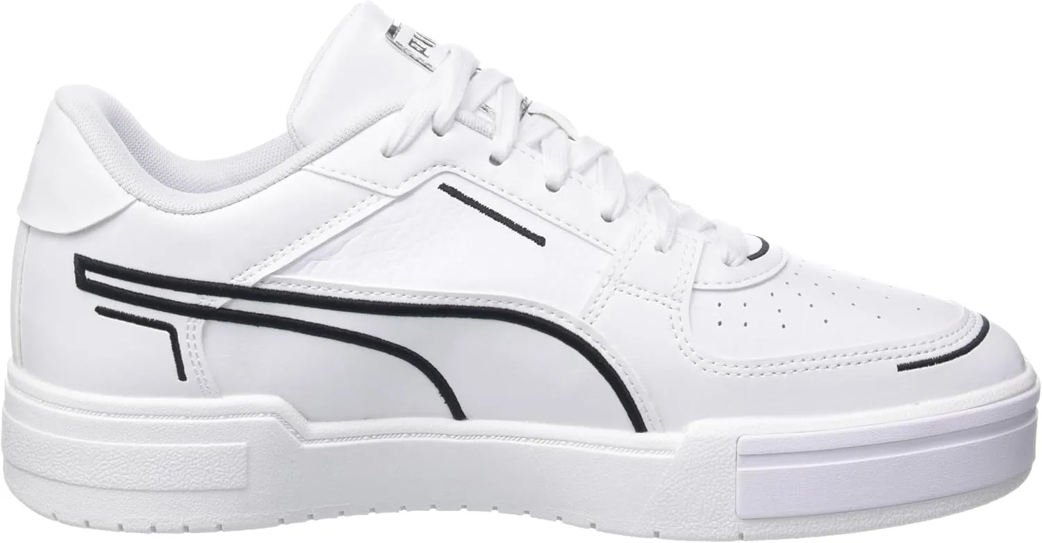 Puma Mens Ca Pro Block Party Lace Up Sneakers Shoes Casual - Black