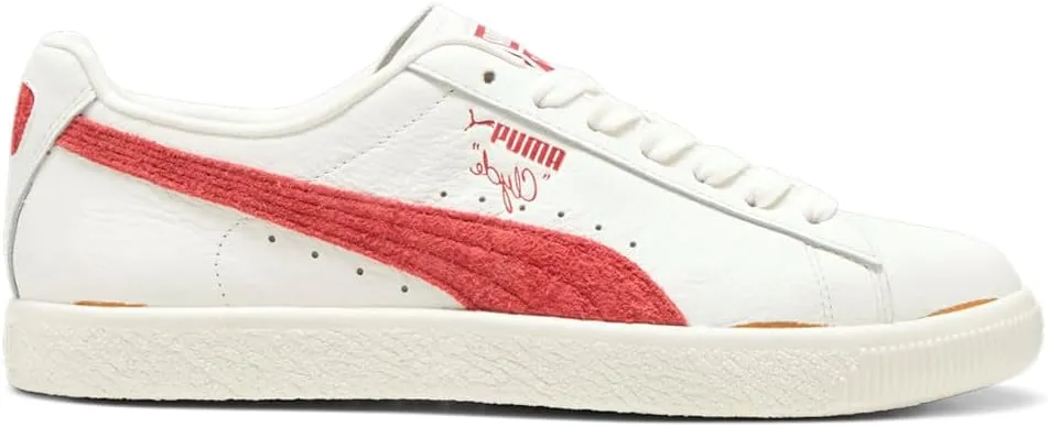 PUMA Mens Clyde Neverworn Iii Lace Up Sneakers Shoes Casual - White - Size 9.5 M