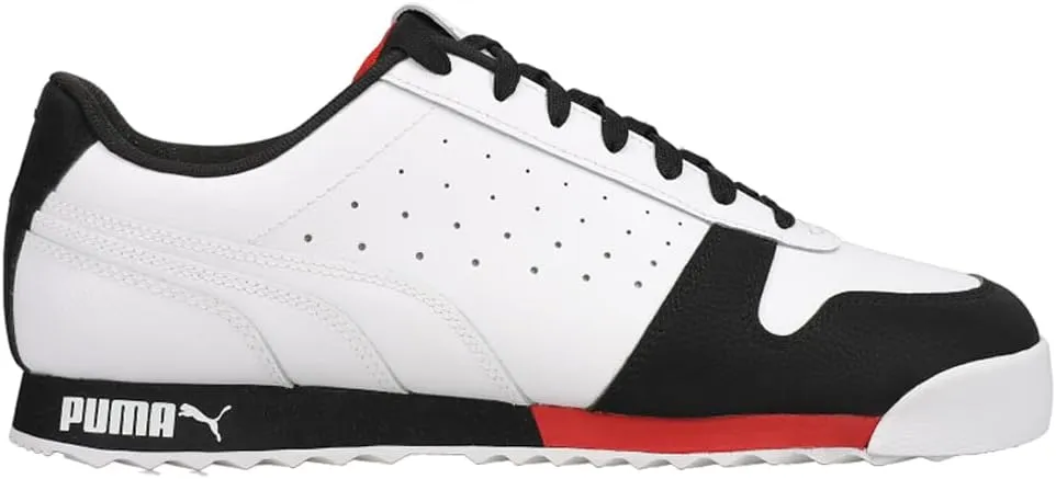 PUMA Mens Roma Hacked Home Lace Up Sneakers Shoes Casual - White - Size 13 M