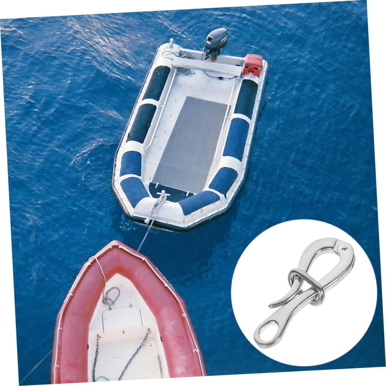 Quick Release Hook Convenient Boat Hook Portable Boat Hook Sailing Boat Yacht Hook Stainless Hook Heavy