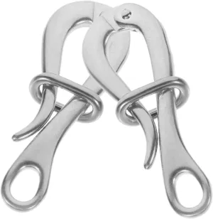 Quick Release Hook Convenient Boat Hook Portable Boat Hook Sailing Boat Yacht Hook Stainless Hook Heavy