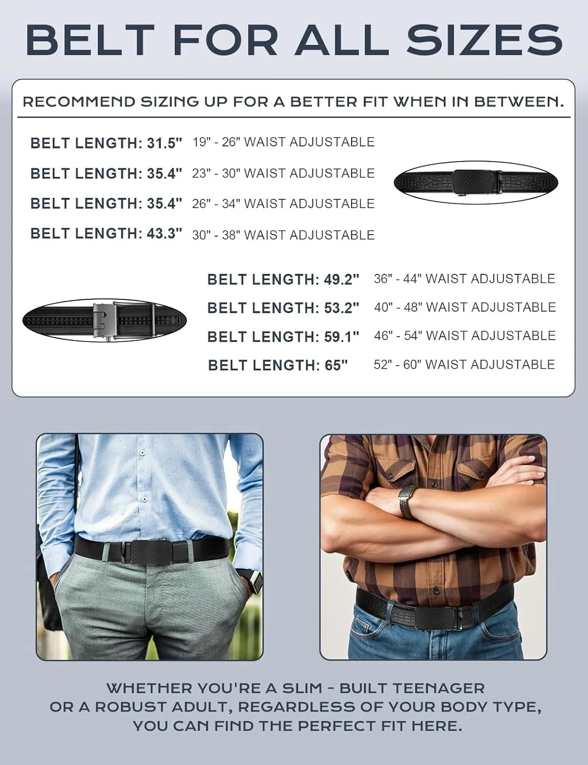 Ratchet Belts for Men, Dress Ratchet Belt Genuine Leather 1 3/8", Mens Belt with Automatic Alloy Buckle